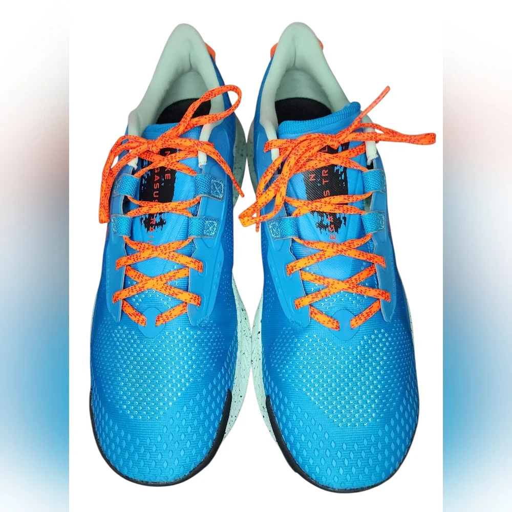NWOB Nike Pegasus Trail 3 'Laser Blue Habanero Red', Mens 13 - Picture 5 of 10